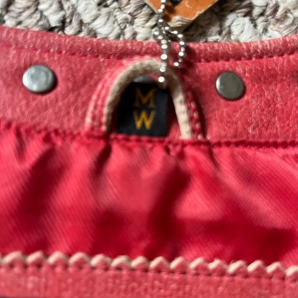 Harley-Davidson Red Leather Vest Women’s NEW WITH tag - Picture 4 of 4